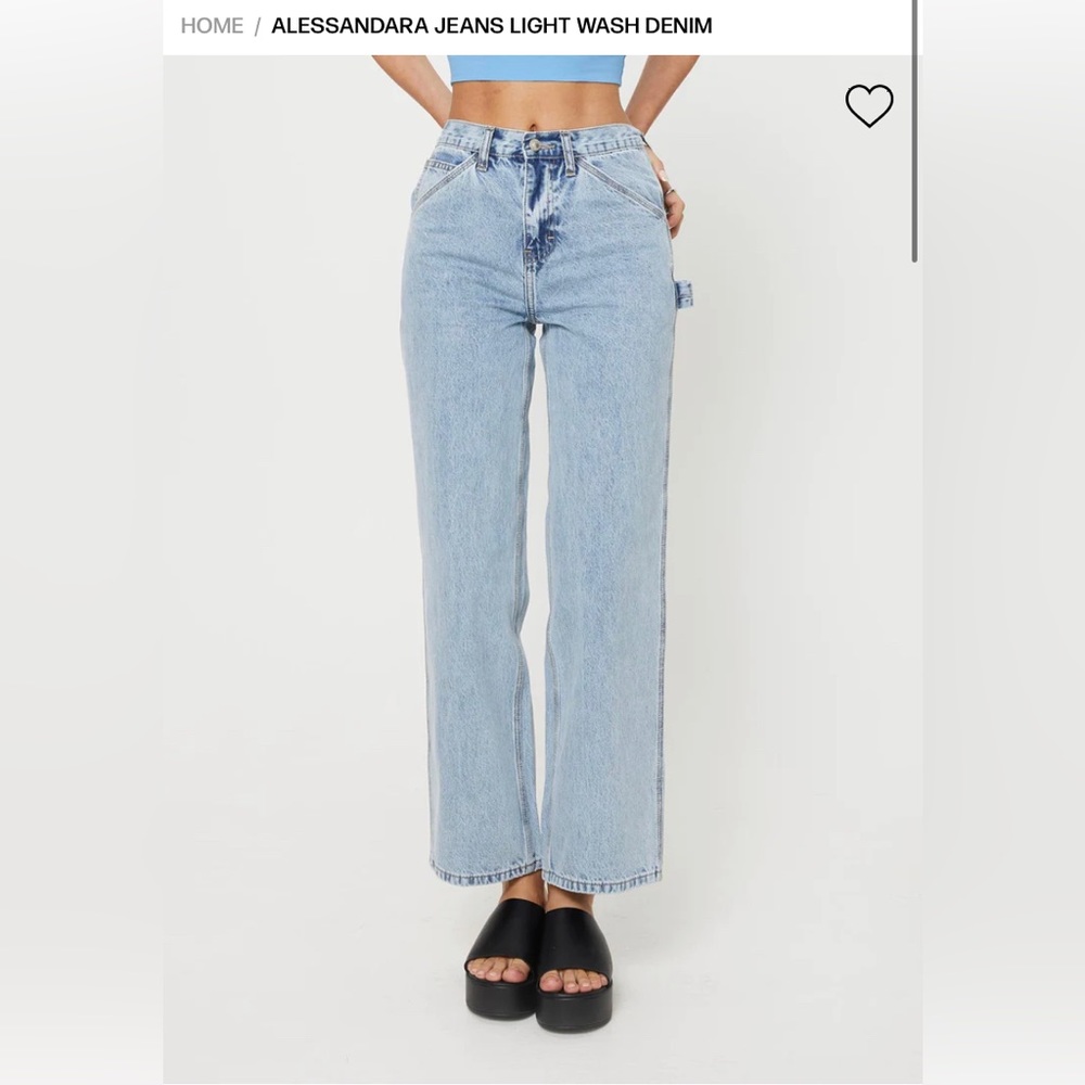 BRAND NEW NEVER WORN PRINCESS POLLY JEANS. SIZE 2.